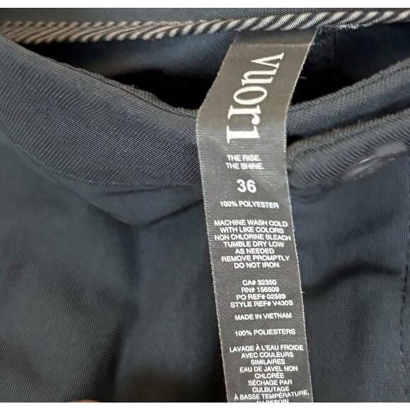 Vuori Pants Mens 36 Gray Meta Everyday Trouser Straight Leg Performance Casual - Picture 5 of 7